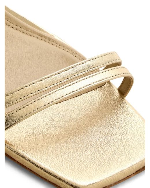 Vince Natural Tilda Leather Sandals