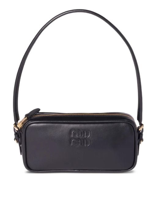 Miu Miu Blue Tasche mit Logo