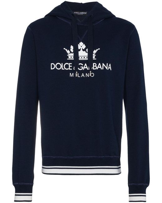 【送関込】Dolce & Gabbana Milano 1984 Print Hoodie Dolce & Gabbana Men's Milano 1984 Print Hoodie Black