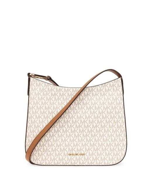 MICHAEL Michael Kors Natural Large Kensington Signature Cross Body Bag