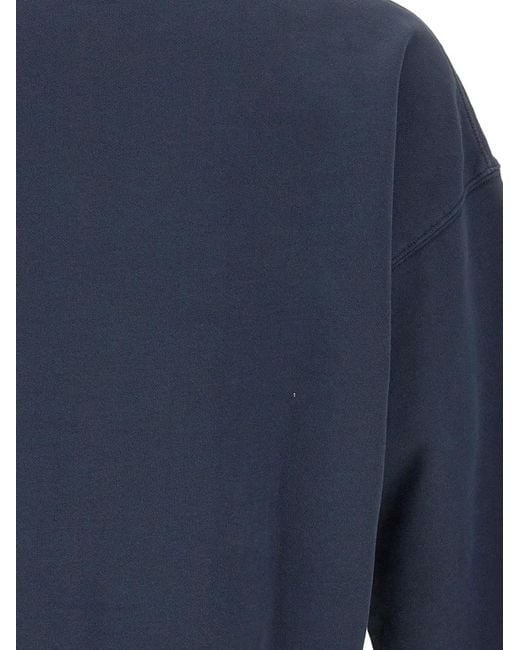 Carhartt Blue Crew Neck Sweatshirt for men