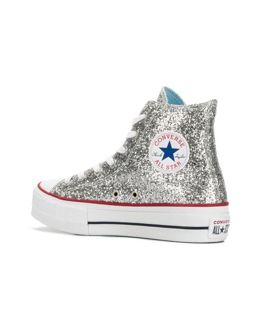 Zapatillas altas de CF x Converse Chiara Ferragni de color Gris Lyst