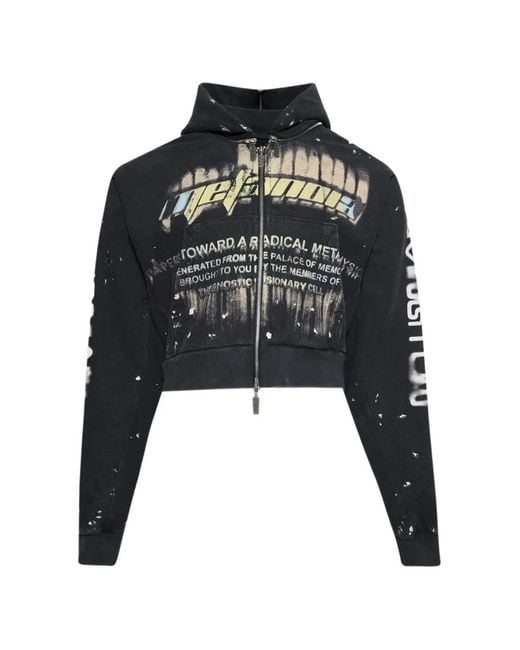 RRR123 Black Zip-Up Radical Rose Jacket for men