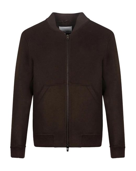 Park Place Black Zip-Up Jacket for men