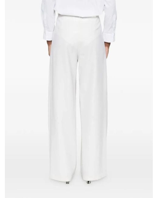MEDEA Straight Broek in het White