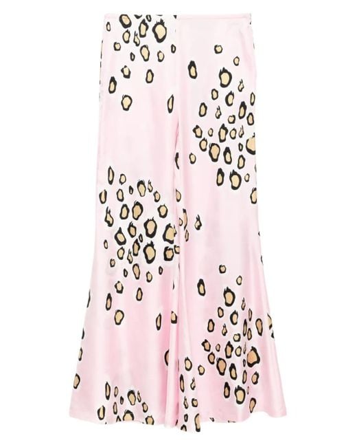 Cynthia Rowley Pink Amalfi Trousers