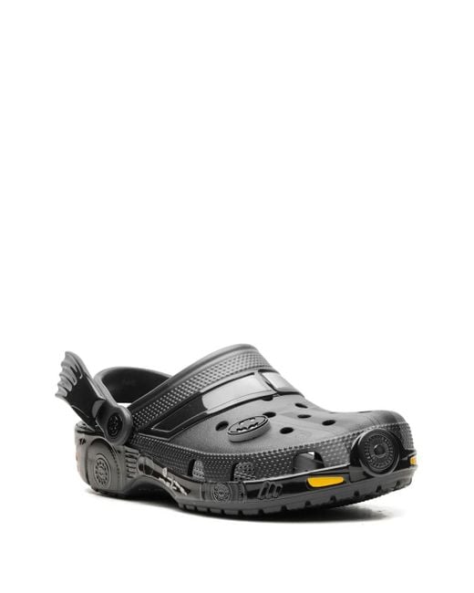 CROCSTM Black Classic Clog "Batmobile" Sandals for men