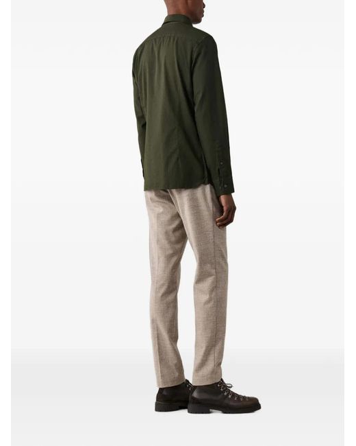 Hackett Green Brompton Button-Down Oxford Shirt for men