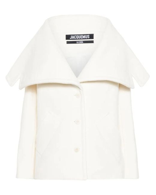Jacquemus White Light Jackets