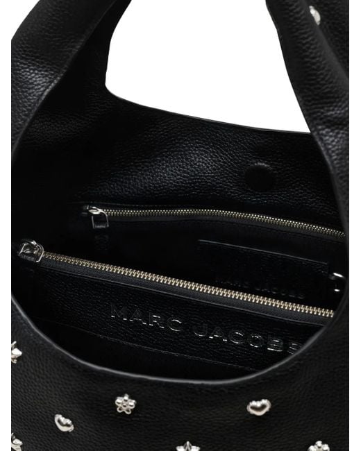 Marc Jacobs Black Mini Sack Studs Leather Bag