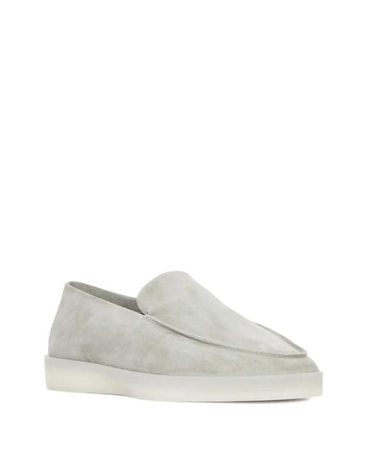 Fear Of God Gray Suede Loafers for men