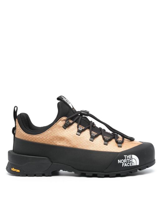 The North Face Black Logo-print Low-top Sneakers for men