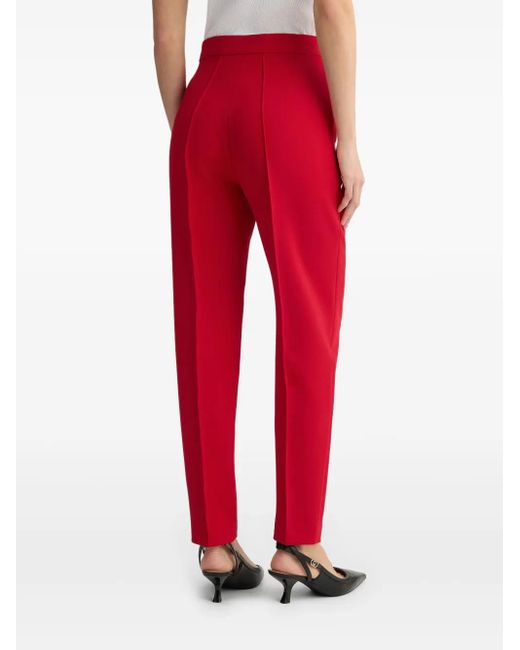 Liu Jo Red Cigarette Trousers