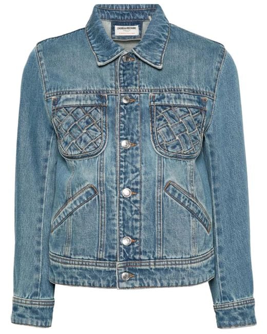 Zadig & Voltaire Kioka デニムジャケット Blue