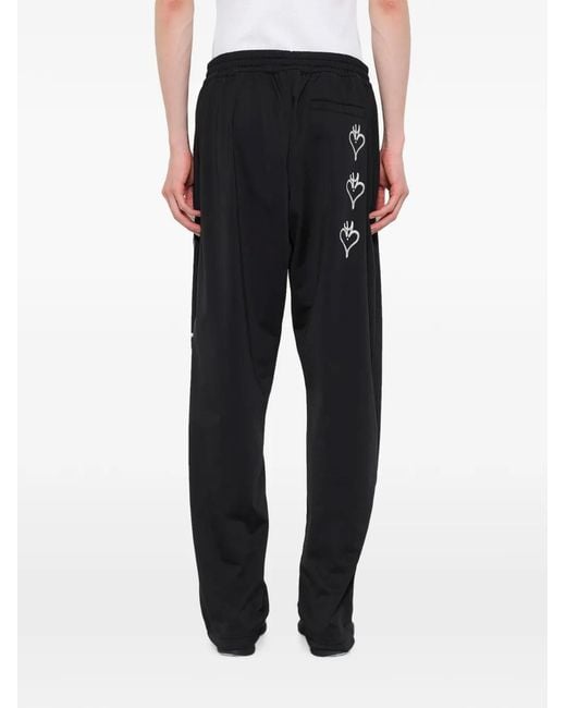 Y-3 Blue Chito Graphic Track Pants