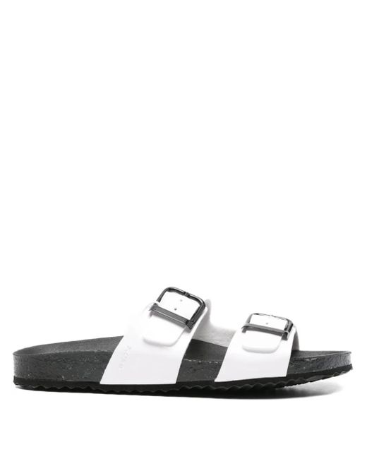 Geox White Brionia Sandalen
