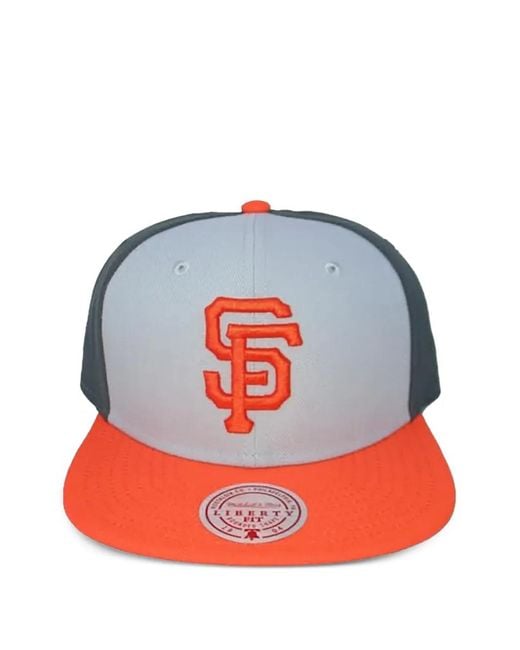 Mitchell & Ness Giants Triple Play Liberty Embroidered Baseball Cap for men