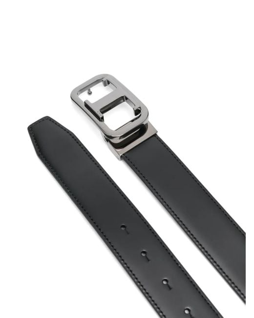 Tod's Gray Logo-Buckle Belt for men