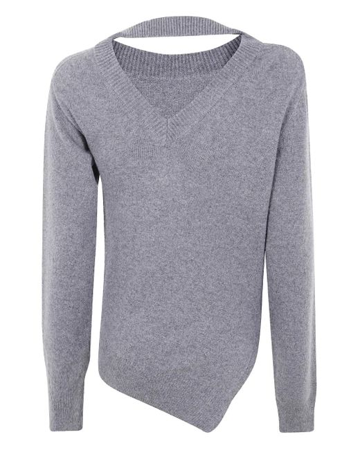 Rohe Gedeconstrueerde Trui in het Blue