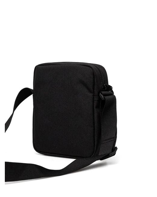 Lacoste Black Logo-Applique Crossbody Bag