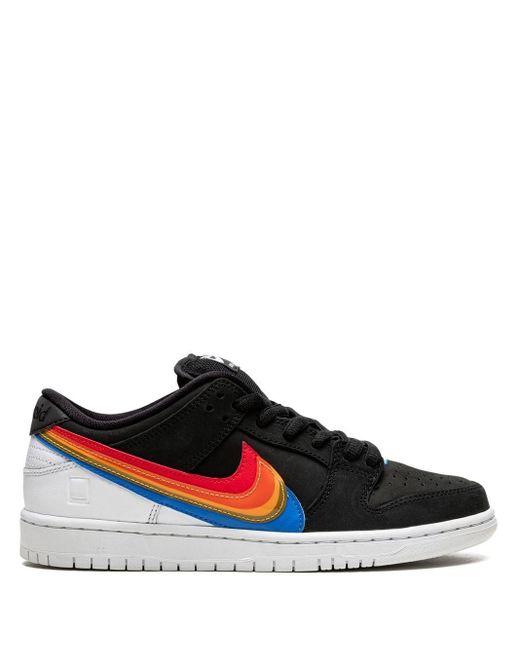 Nike Leather X Polaroid Sb Dunk Low Sneakers in Black for Men | Lyst Australia