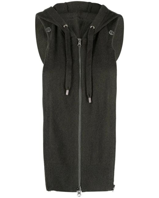 Manteau En Laine Mélangée À Capuche Veronica Beard en coloris Black