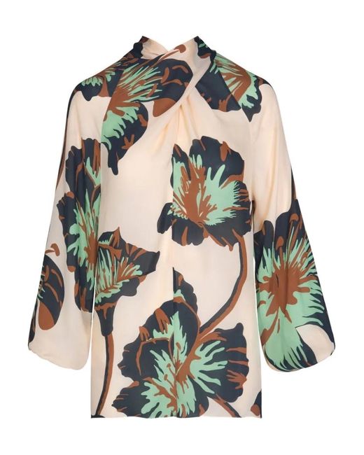 Johanna Ortiz Natural Drum Beats Oberteil Mit Blumenmuster