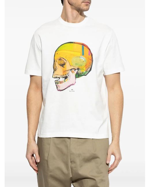 Paul Smith White T-Shirts And Polos for men