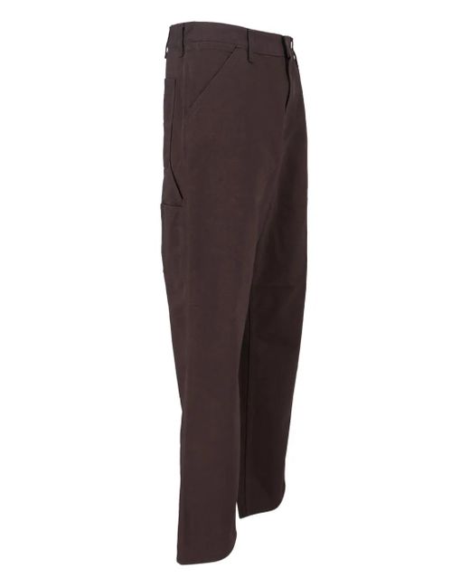 Carhartt Brown 'Single Knee' Pants for men