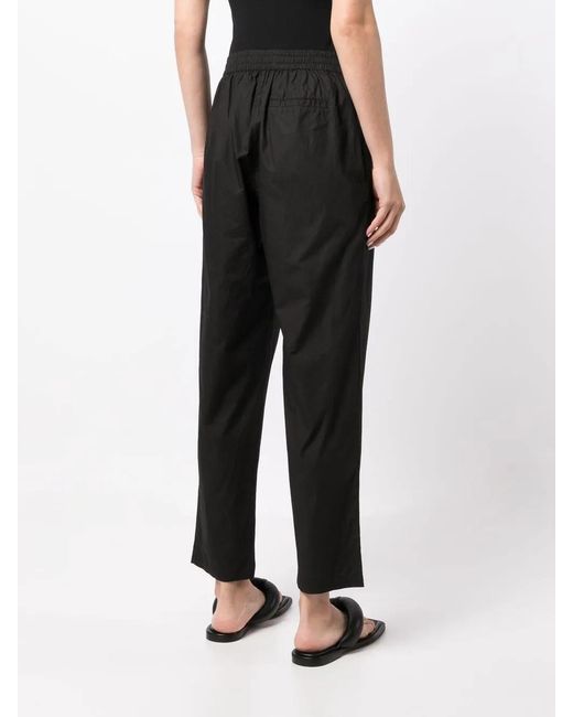 Skall Studio Black Edgar Tapered-Leg Trousers