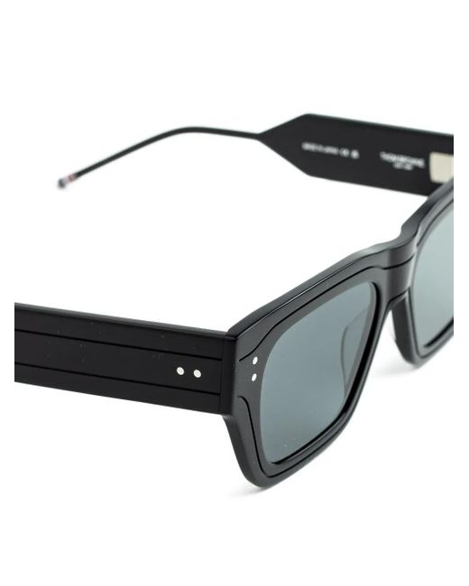 Thom Browne スクエアフレーム サングラス Black
