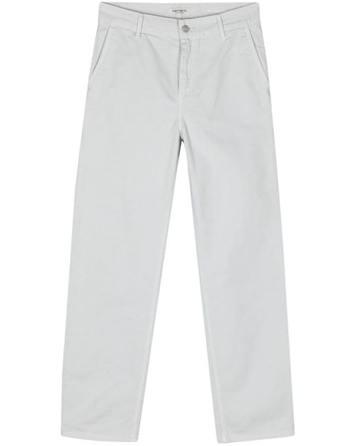 Pantalones rectos Pierce Carhartt de color Gray