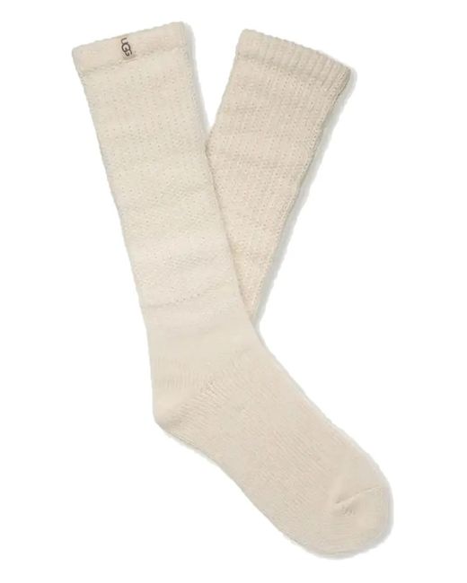 Ugg White Tyla Socks