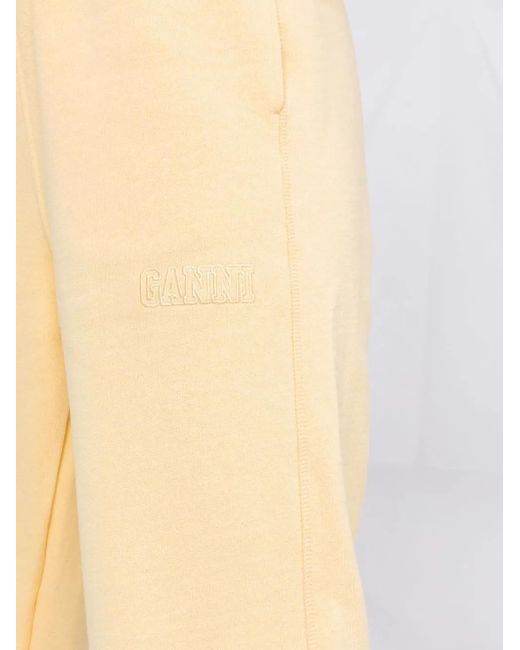 Ganni Yellow Software Isoli Track Pants