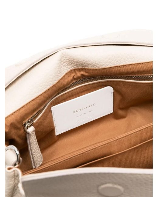 Zanellato Natural Small Dotta Centaur Tote Bag