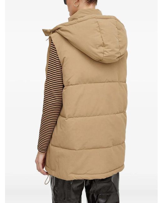 Résumé Natural Logo-Print Gilet