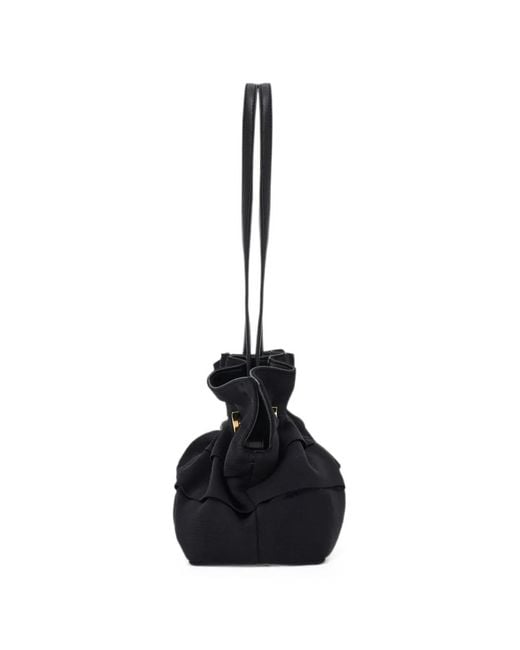 Ferragamo Black Soft Bag (S)
