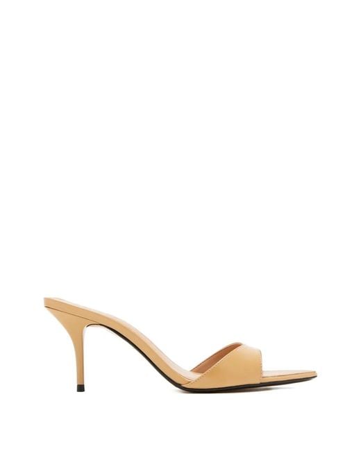 SCHUTZ SHOES Natural 75Mm Elodie Stiletto Heeled Mules