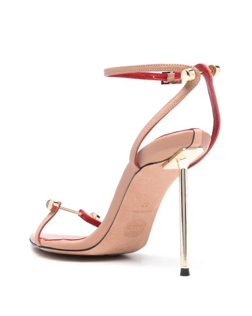 HARDOT Pink 100Mm Carnal Love Sandals