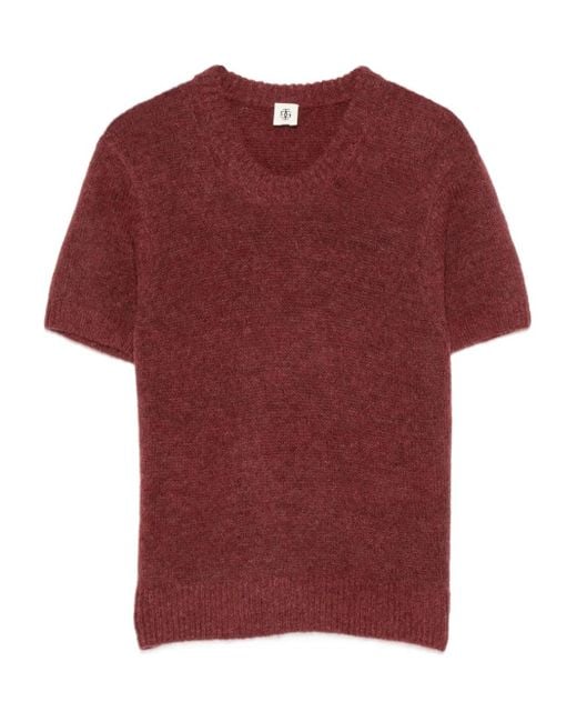 THE GARMENT Red Short-Sleeved Top