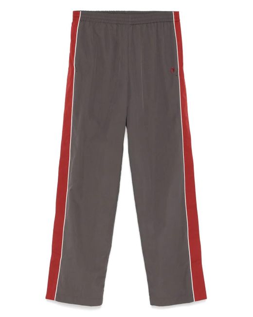 Ambush Gray Side-Open Panelled Track Pants for men