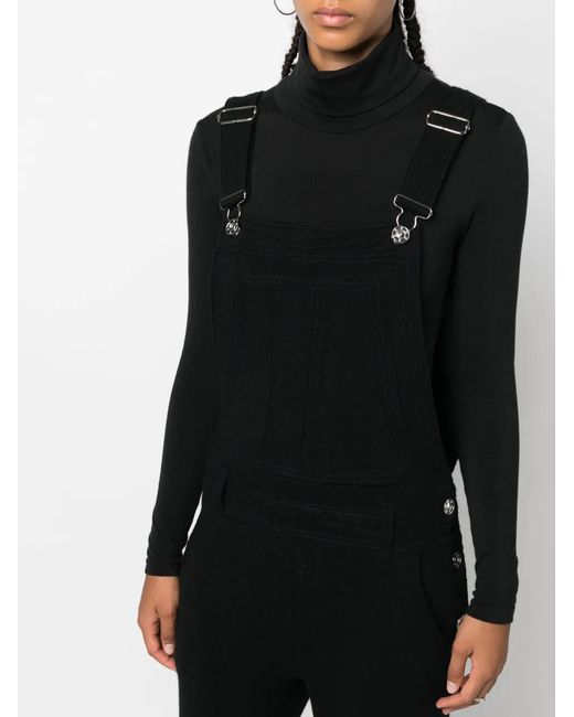 Peto Con Efecto Vaquero Barrie de color Black