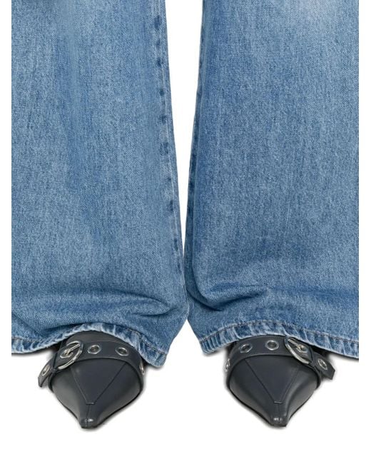 Marella Blue Wide-Leg Jeans