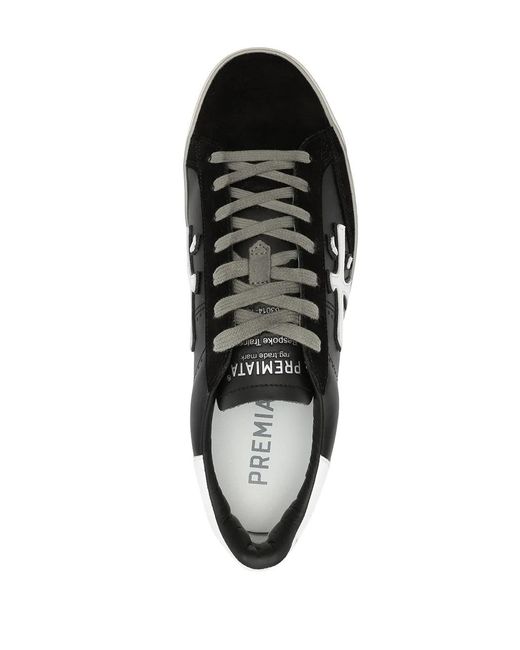 Premiata Black Steven 5439 Sneakers for men