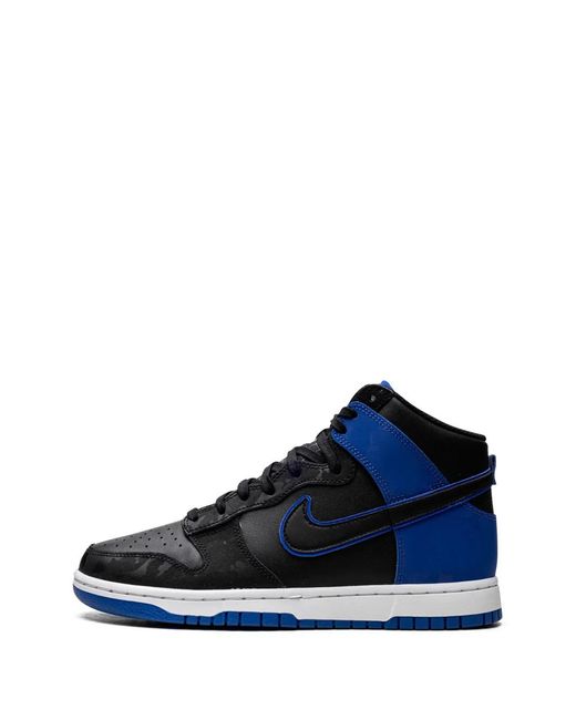 Nike Blue Dunk High Se "Camo Royal" Sneakers for men