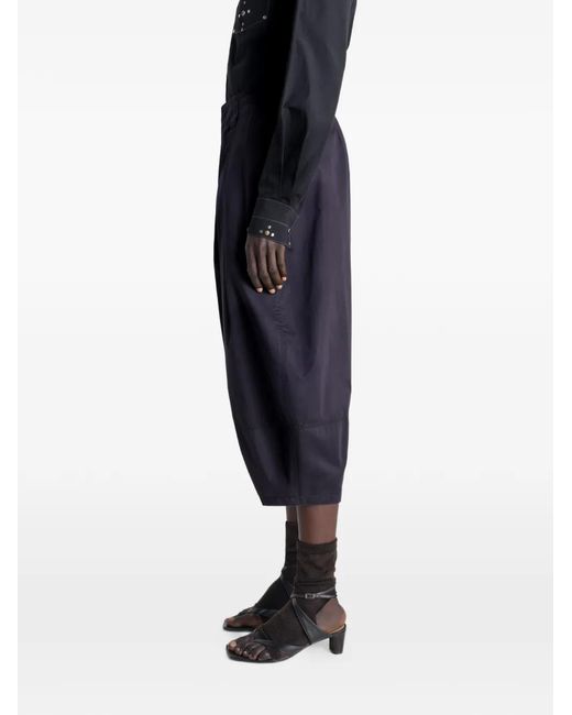 Lemaire Blue Balloon Cut Bermudas Short