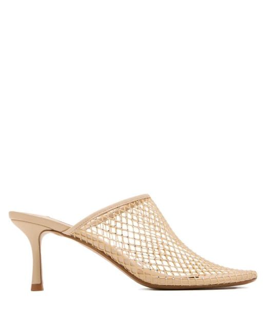 Senso 70mm Pam Heeled Mules Natural
