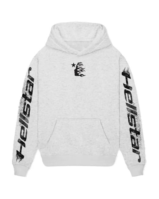 Sudadera Speed con capucha HELLSTAR de hombre de color Gray