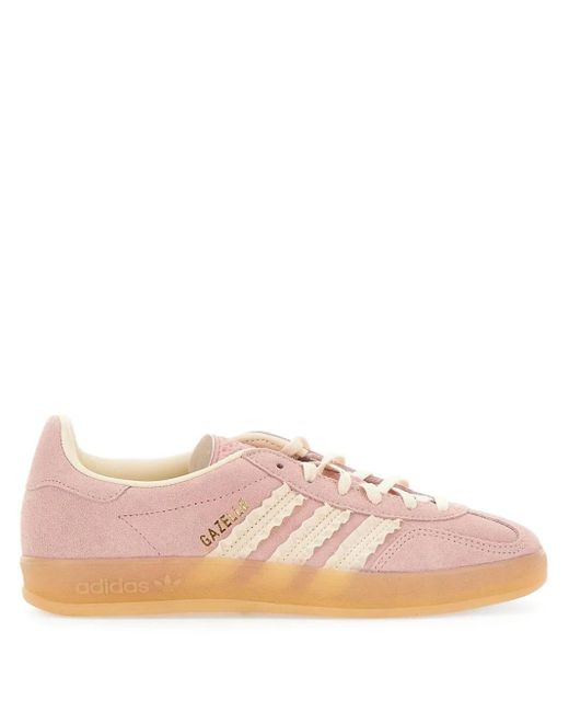 adidas レディース ピンク Gazelle スエードスニーカー 【公式通販】