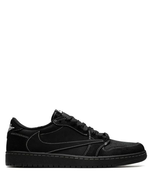 Nike Black X Travis Scott Air 1 Low Og Phantom" Sneakers